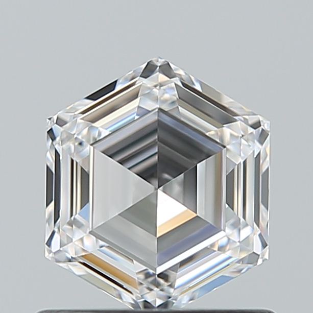 Hexagonal 0.71 ct D VVS1