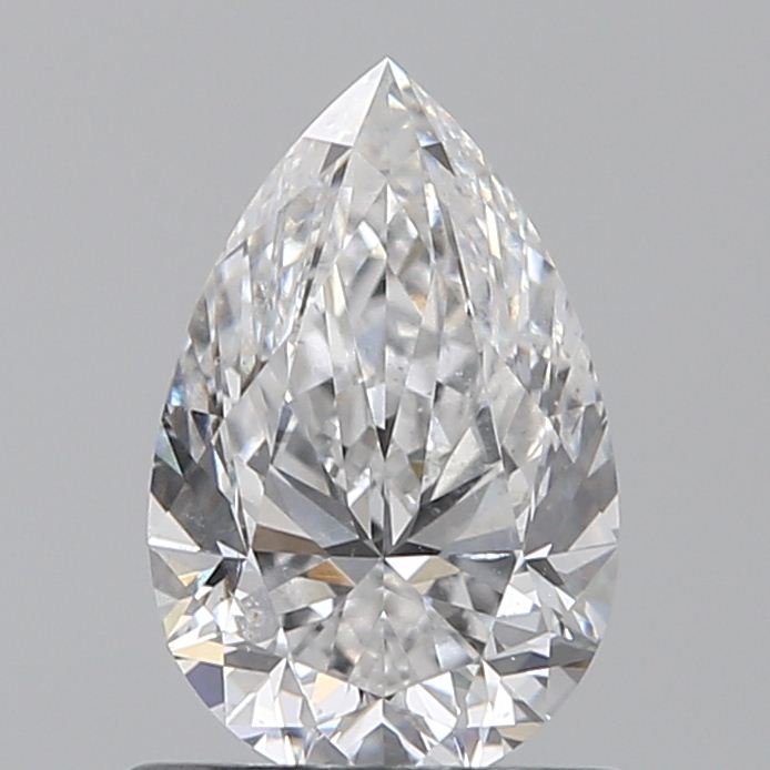 Pear 0.8 ct D SI1