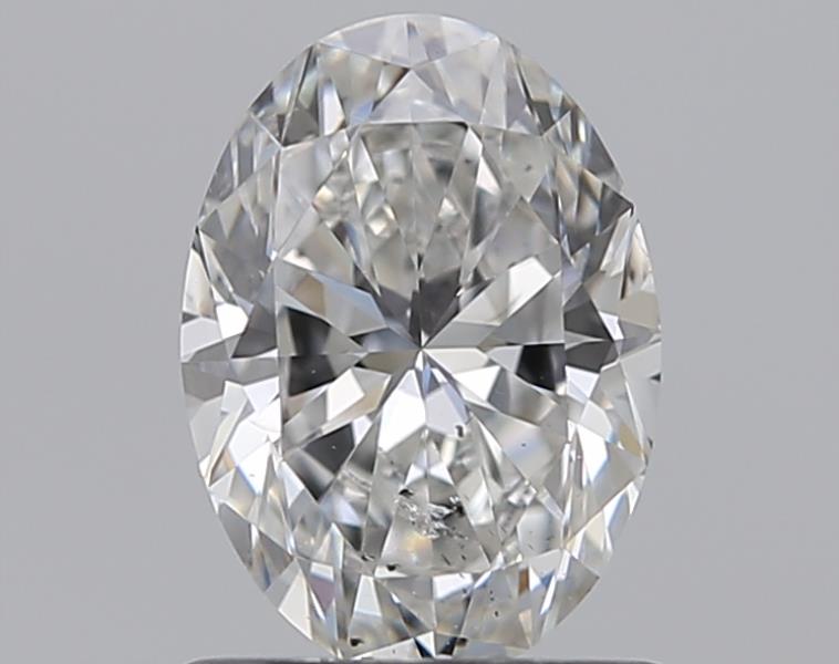 Oval 0.9 ct F SI2