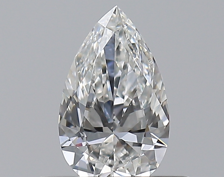 Pear 0.35 ct F VVS2