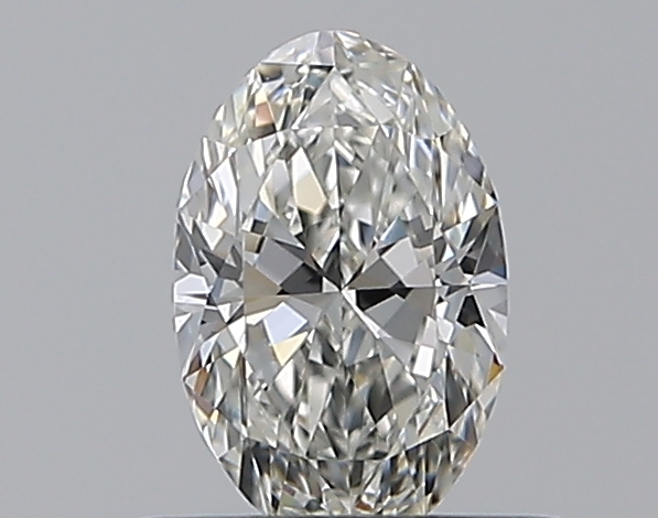 Oval 0.4 ct H VVS1