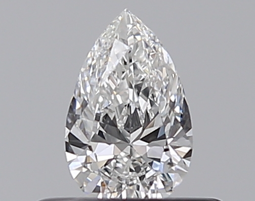 Pear 0.3 ct E VVS2