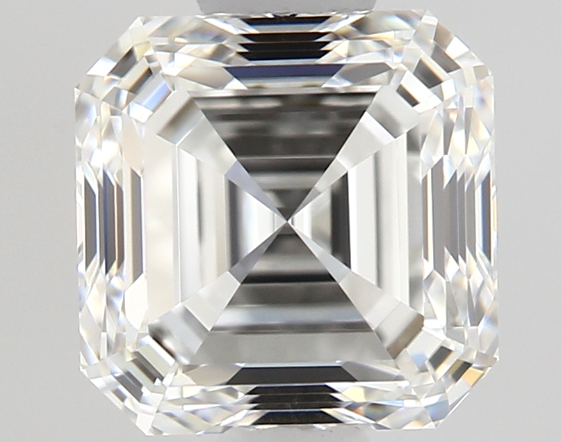 Asscher 0.81 ct F IF