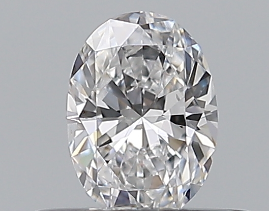 Oval 0.32 ct D VS2