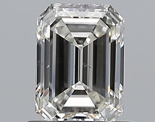 Emerald 0.71 ct H SI1