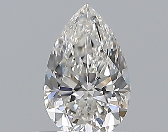 Pear 0.5 ct F VVS2