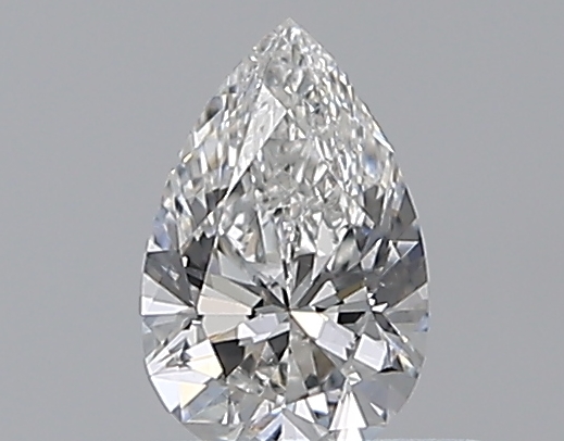 Pear 0.4 ct F VS2