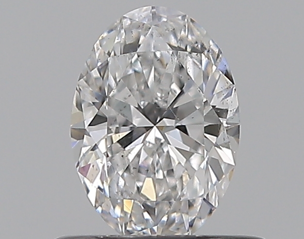 Oval 0.5 ct D SI2