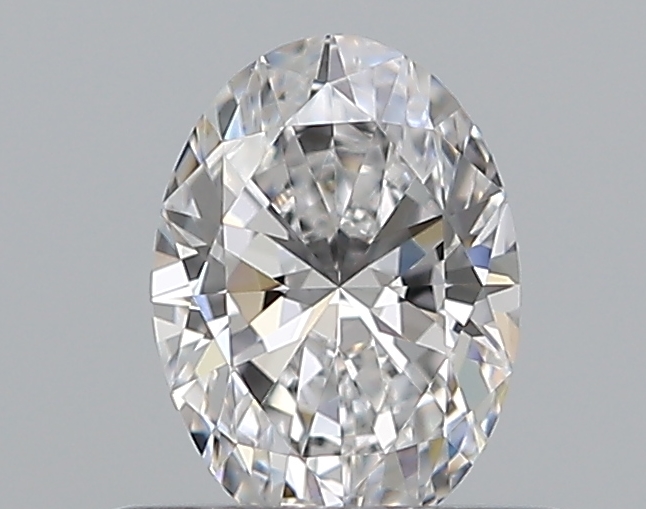 Oval 0.4 ct D VVS2