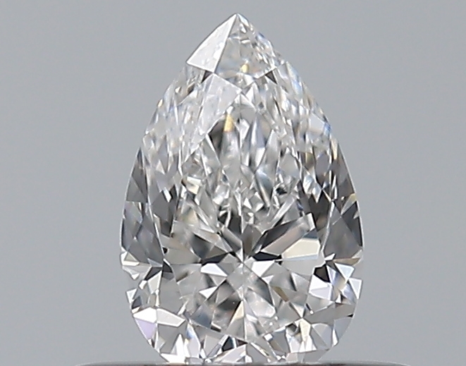 Pear 0.33 ct D VVS2