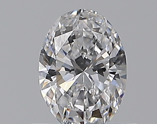 Oval 0.41 ct D VVS2