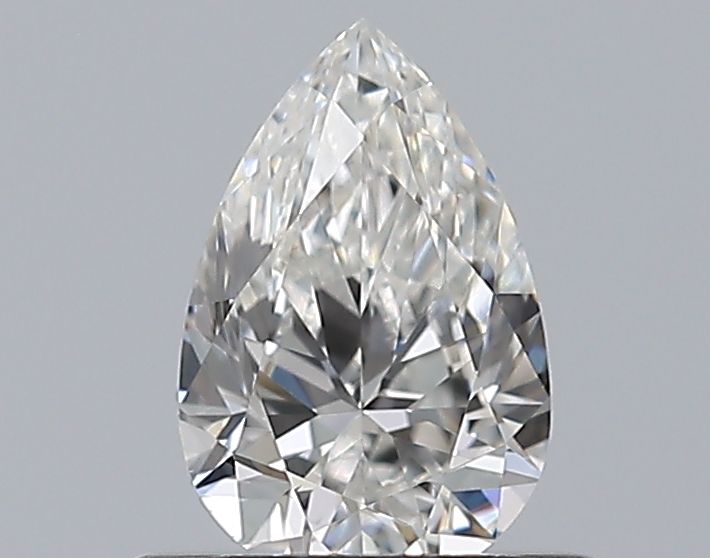 Pear 0.46 ct F VS2