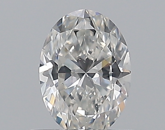 Oval 0.5 ct F SI1