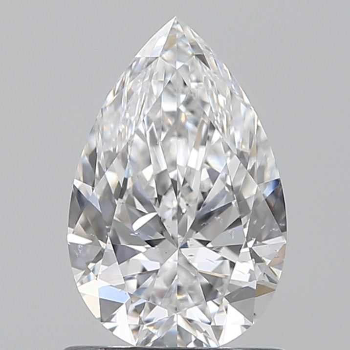 Pear 0.9 ct D SI2