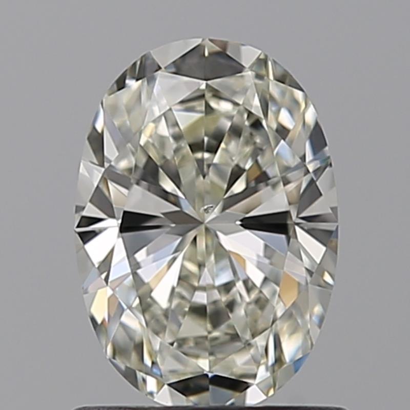 Oval 0.9 ct J VS2