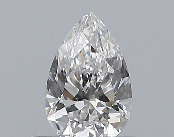 Pear 0.38 ct D VS2
