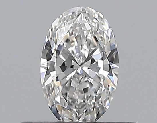 Oval 0.3 ct E VVS2