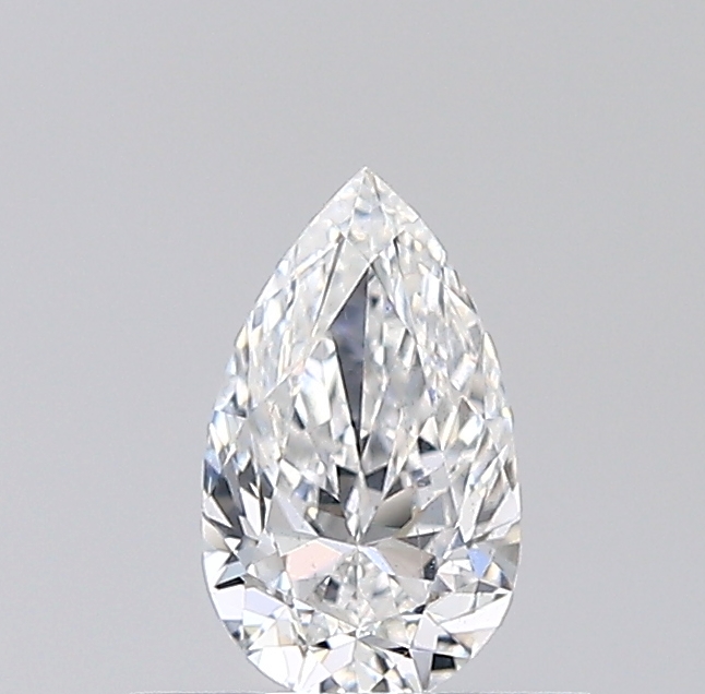 Pear 0.38 ct F SI2