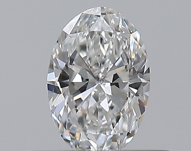 Oval 0.3 ct F SI1