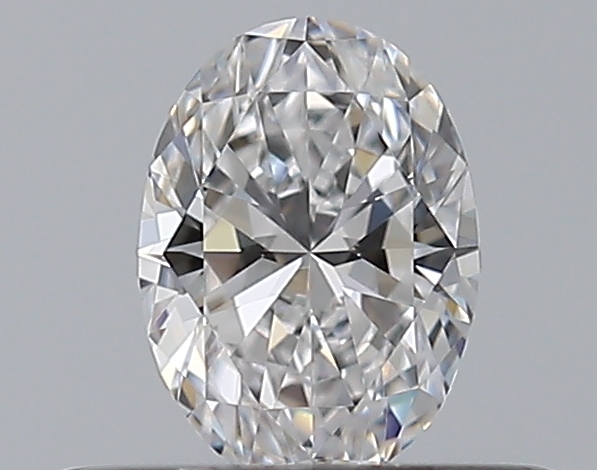 Oval 0.3 ct D VVS2