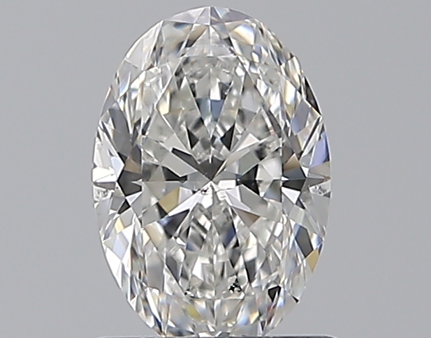 Oval 0.9 ct F SI2