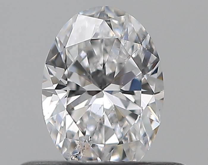 Oval 0.35 ct D SI2