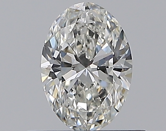 Oval 0.51 ct H SI1