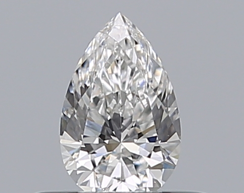 Pear 0.3 ct E VVS2
