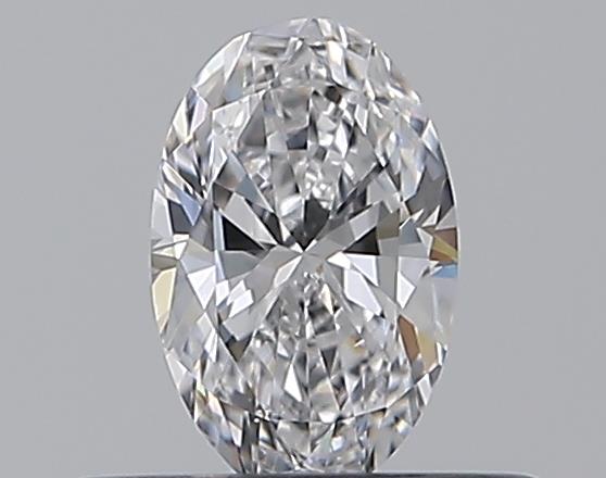 Oval 0.3 ct D VS2