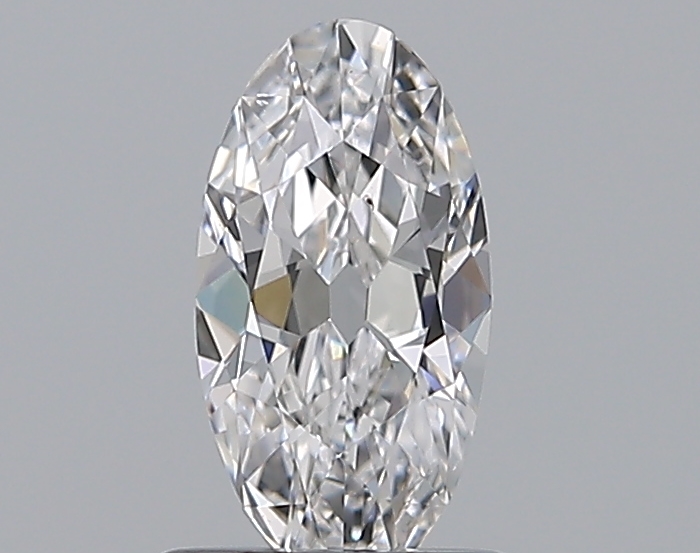Oval 0.7 ct D SI1