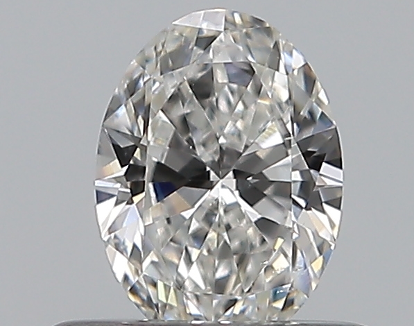 Oval 0.4 ct F SI1