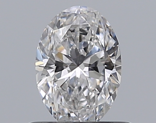 Oval 0.51 ct D SI1