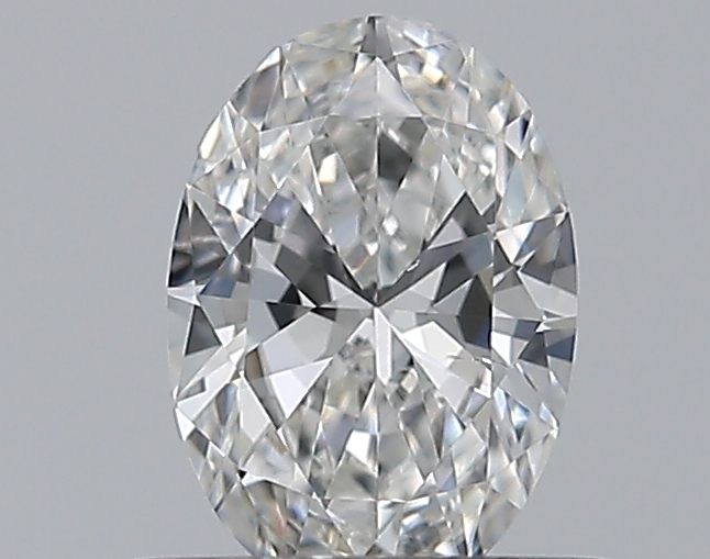 Oval 0.4 ct F SI2