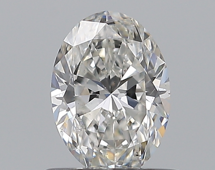 Oval 0.6 ct F SI1