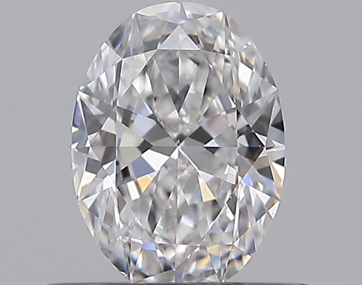 Oval 0.5 ct D VS2