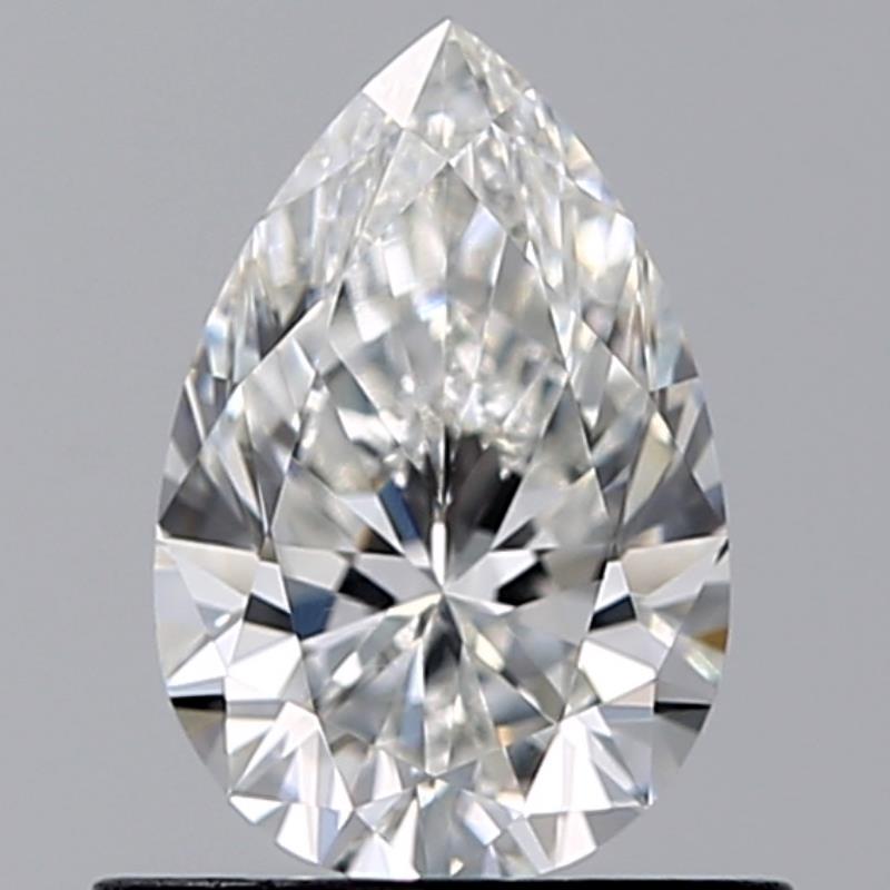 Pear 0.7 ct F VVS2