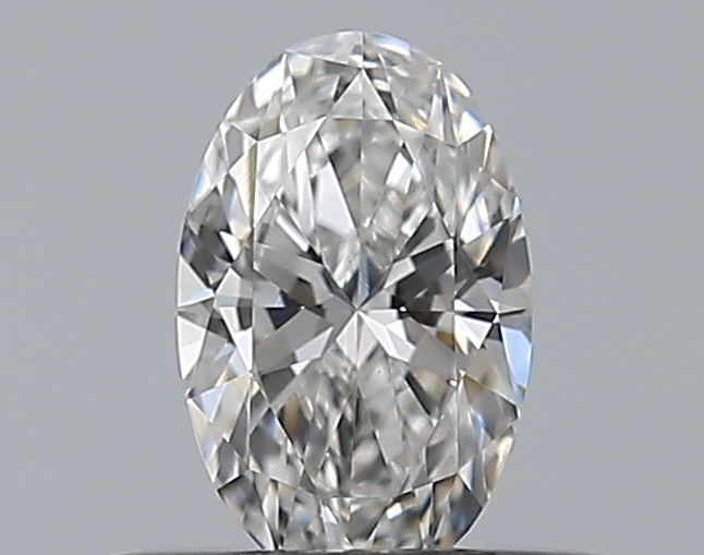 Oval 0.3 ct F VVS2