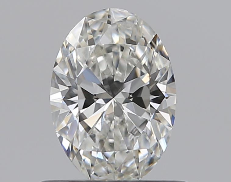 Oval 0.51 ct H VS2
