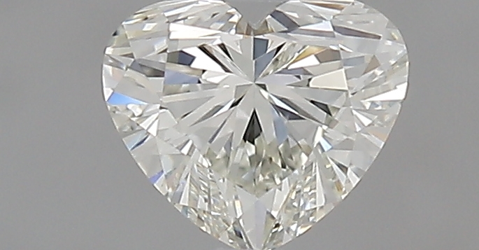 Heart 0.51 ct J VVS1