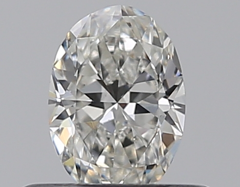 Oval 0.37 ct H VS2