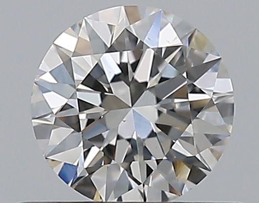 Round 0.51 ct F VS2