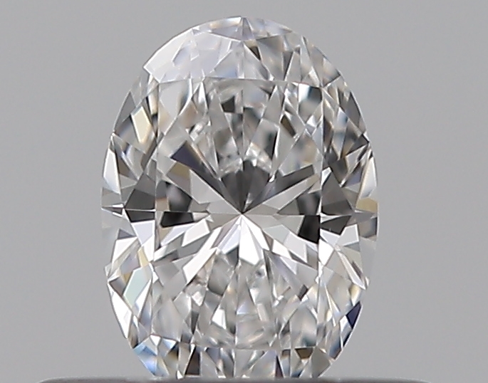 Oval 0.3 ct D VVS2