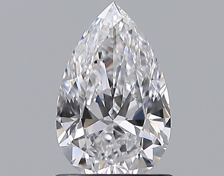 Pear 0.76 ct D VS2