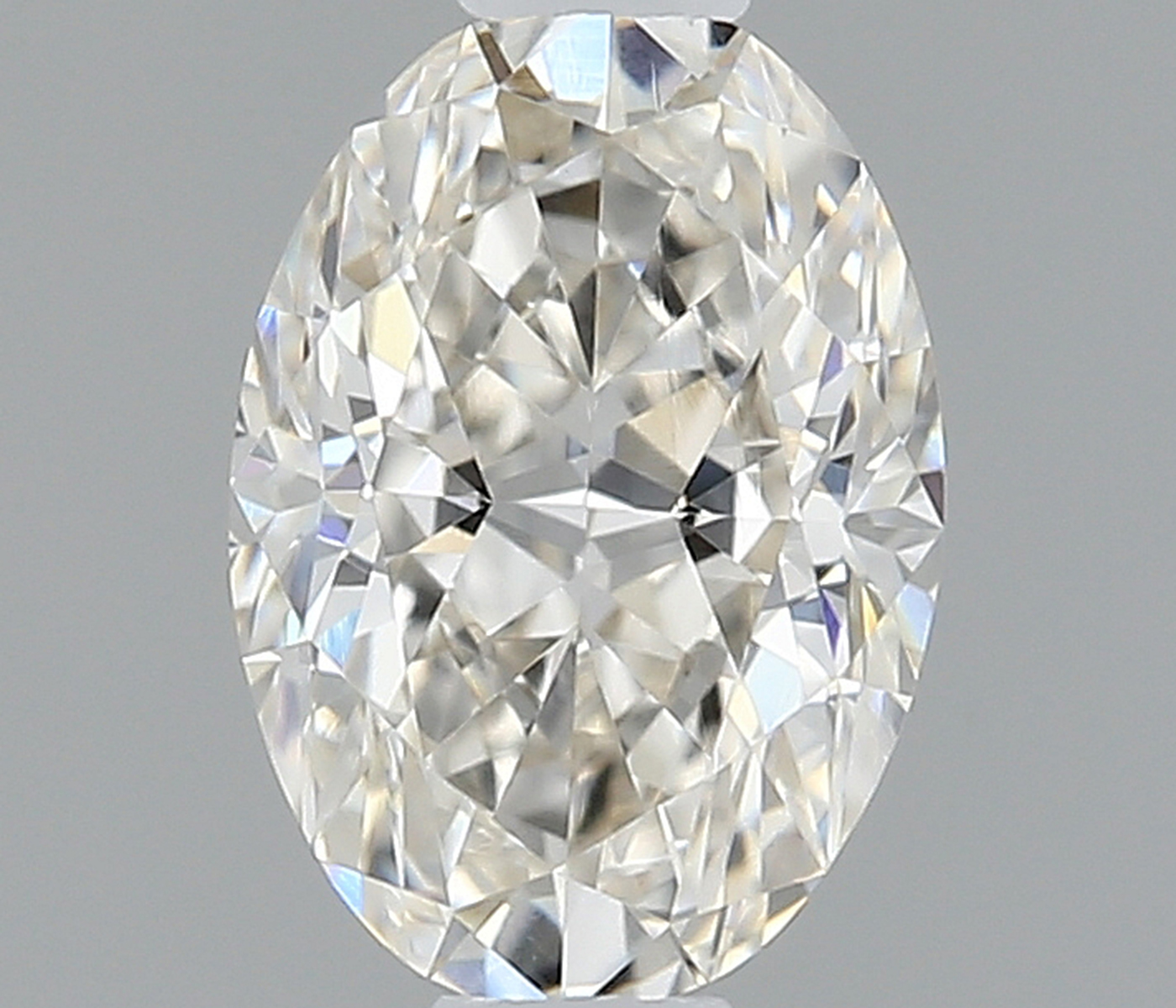 Oval 0.37 ct H VVS2