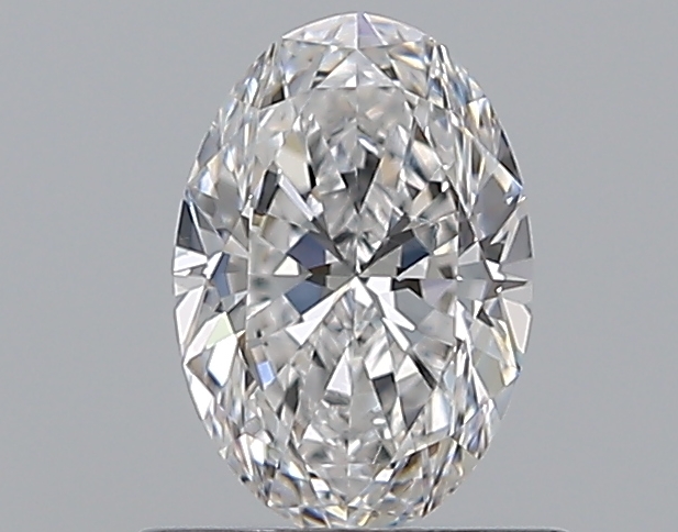 Oval 0.72 ct D VS1
