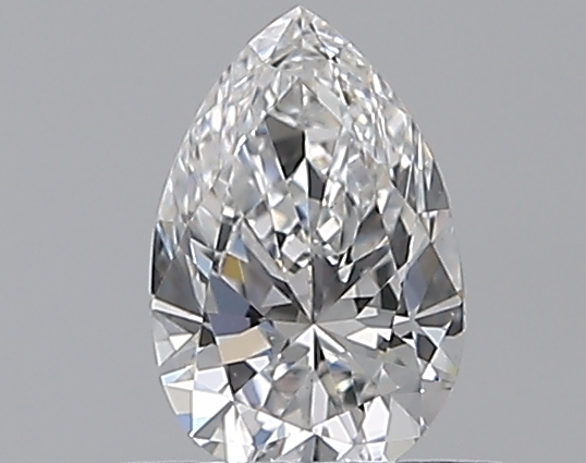 Pear 0.46 ct E VS1