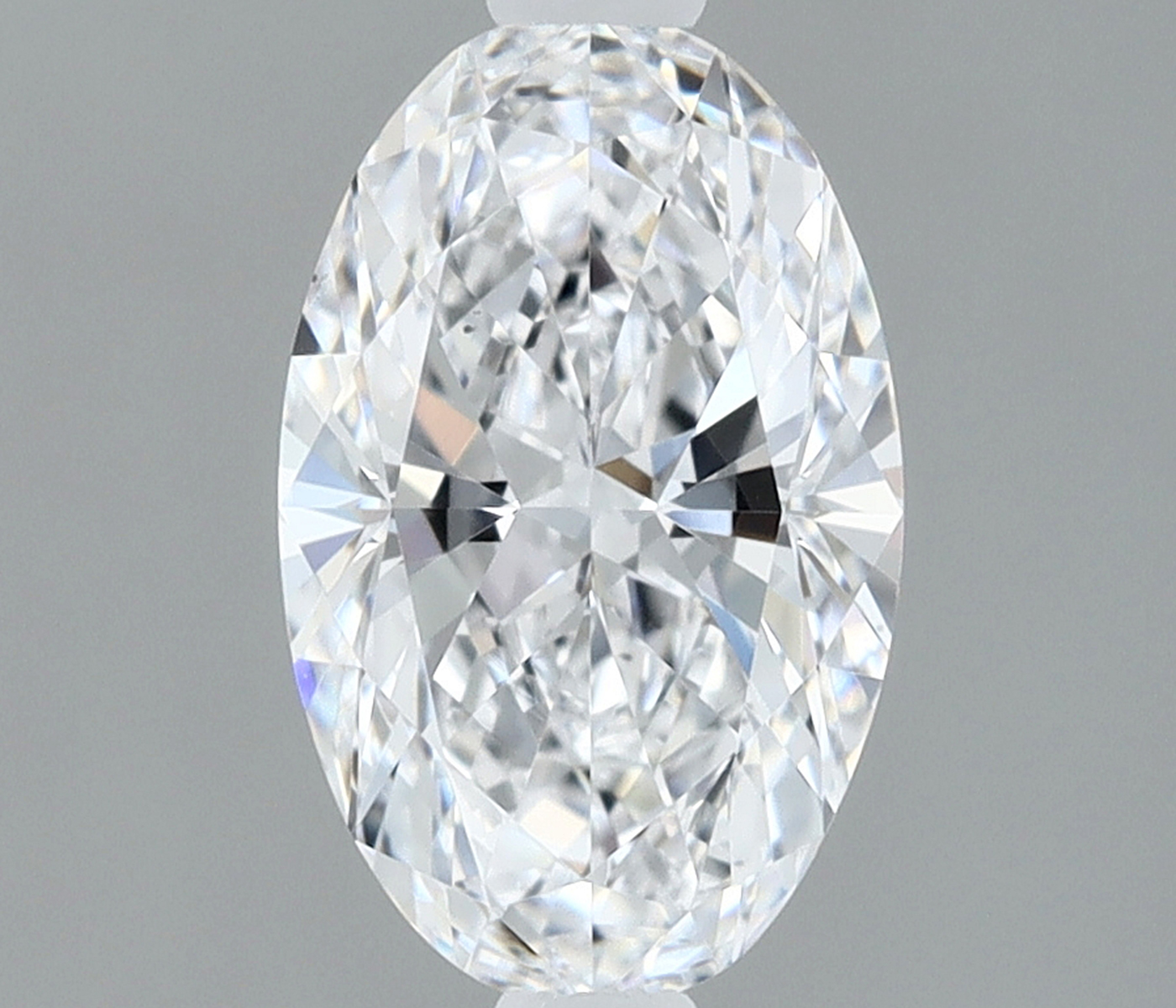 Oval 0.74 ct D VS2