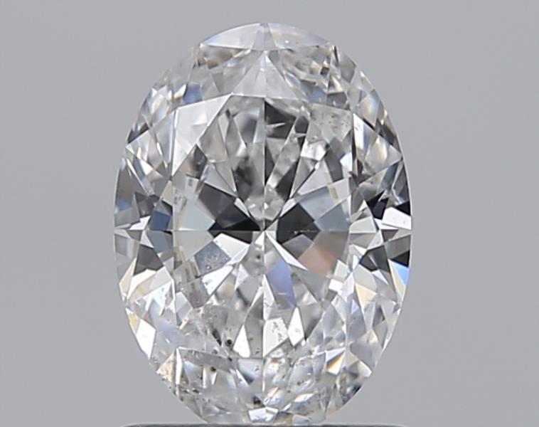Oval 0.96 ct D SI2