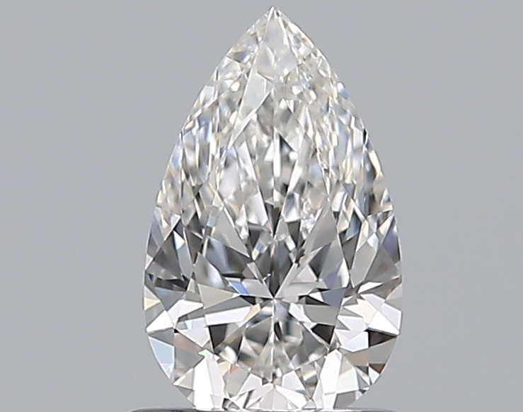 Pear 0.7 ct E VS1
