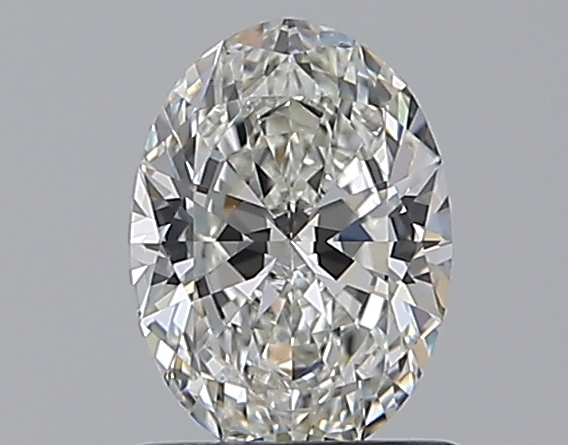 Oval 0.8 ct H VS1